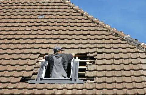Pose de velux - Wailly-Beaucamp